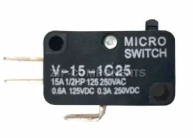 Микровыключатель СВЧ V-15-1C25 250V 15A