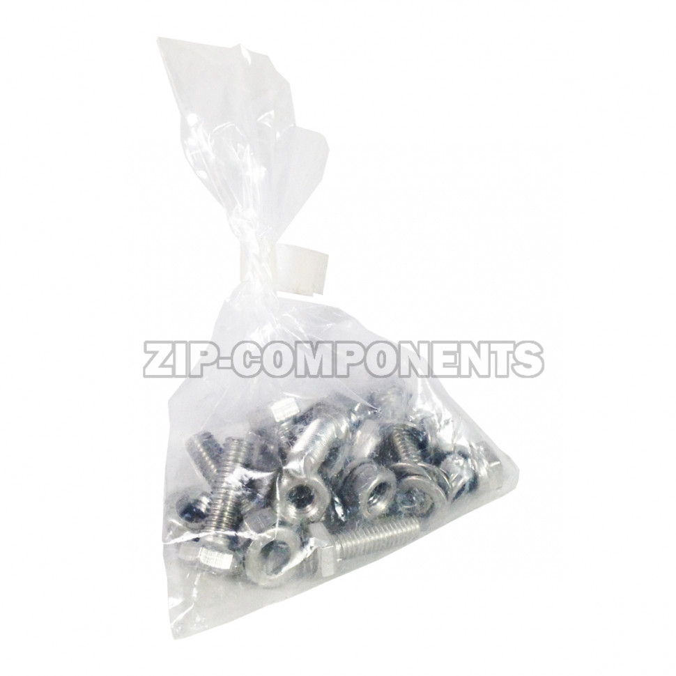 Крепеж cod025A для крестовин барабана ARDO (винт М6x20 гайка шайба-8шт) 